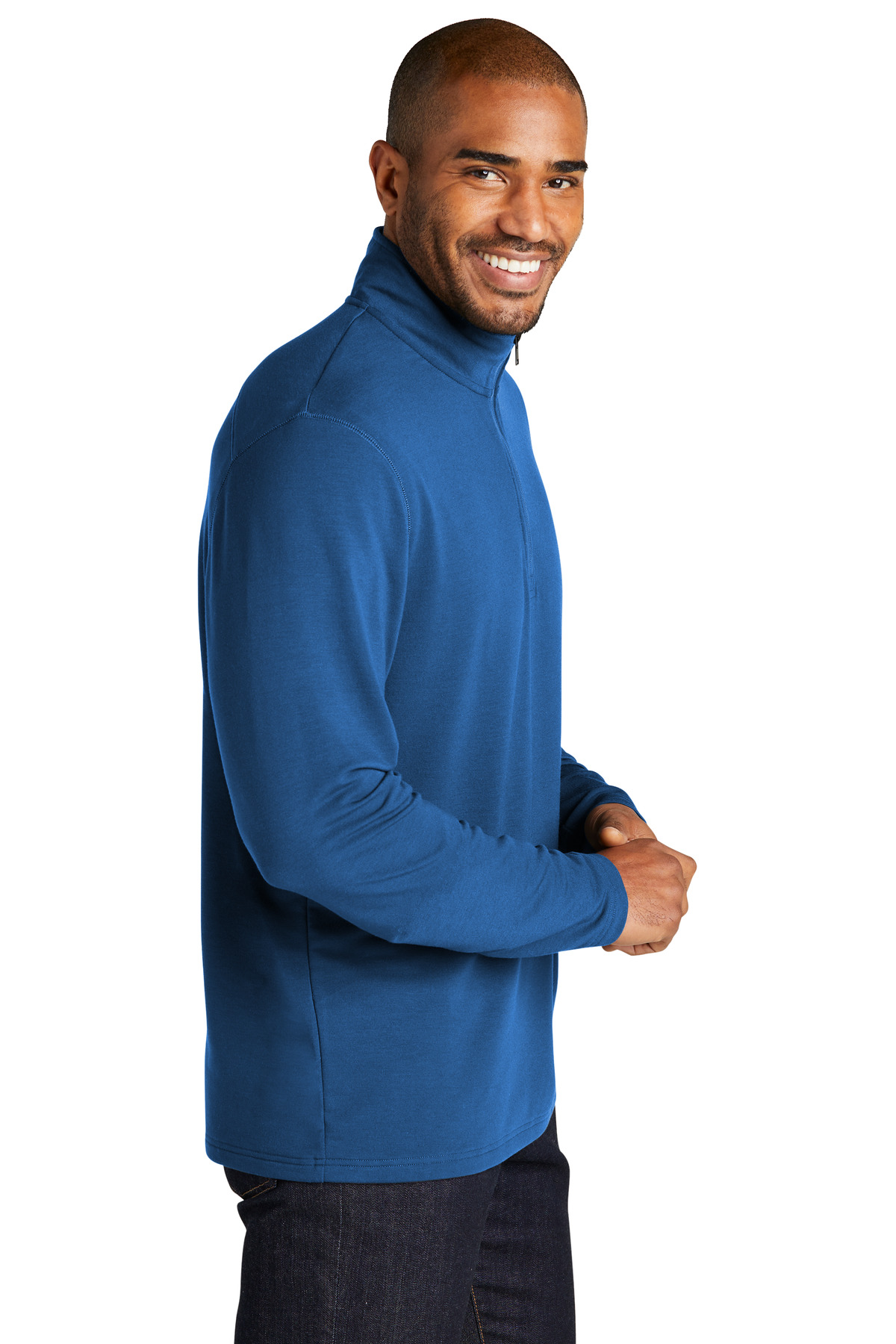 Microterry 1/4-Zip Pullover