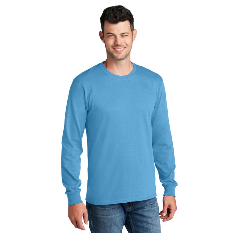 Port & Company - Long Sleeve Core Cotton Tee. 88