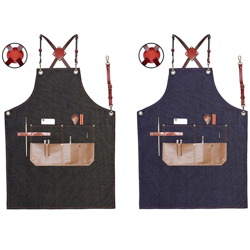 Multi Pocket Denim Apron 3