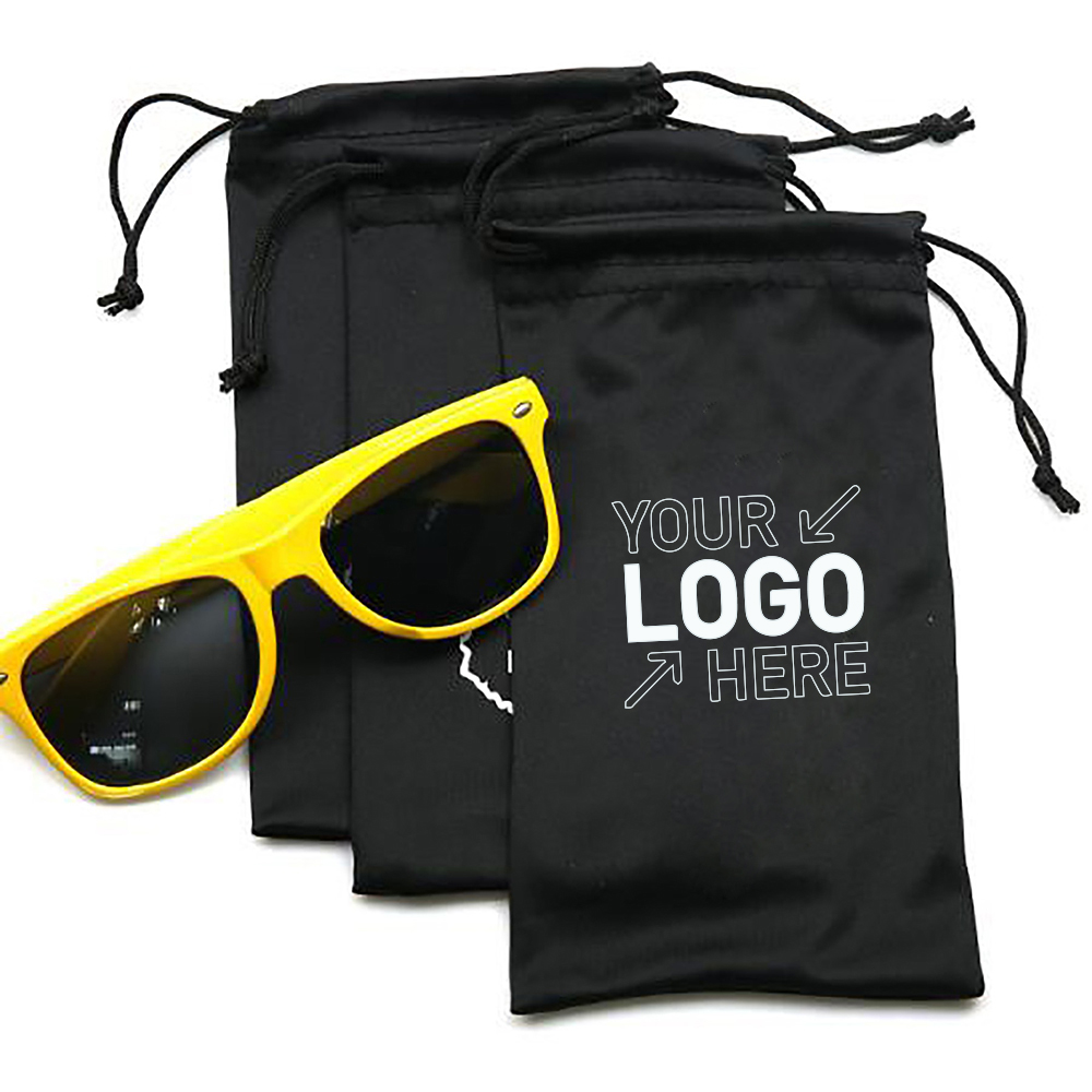 Micro Fiber Glasses Drawstring Bag