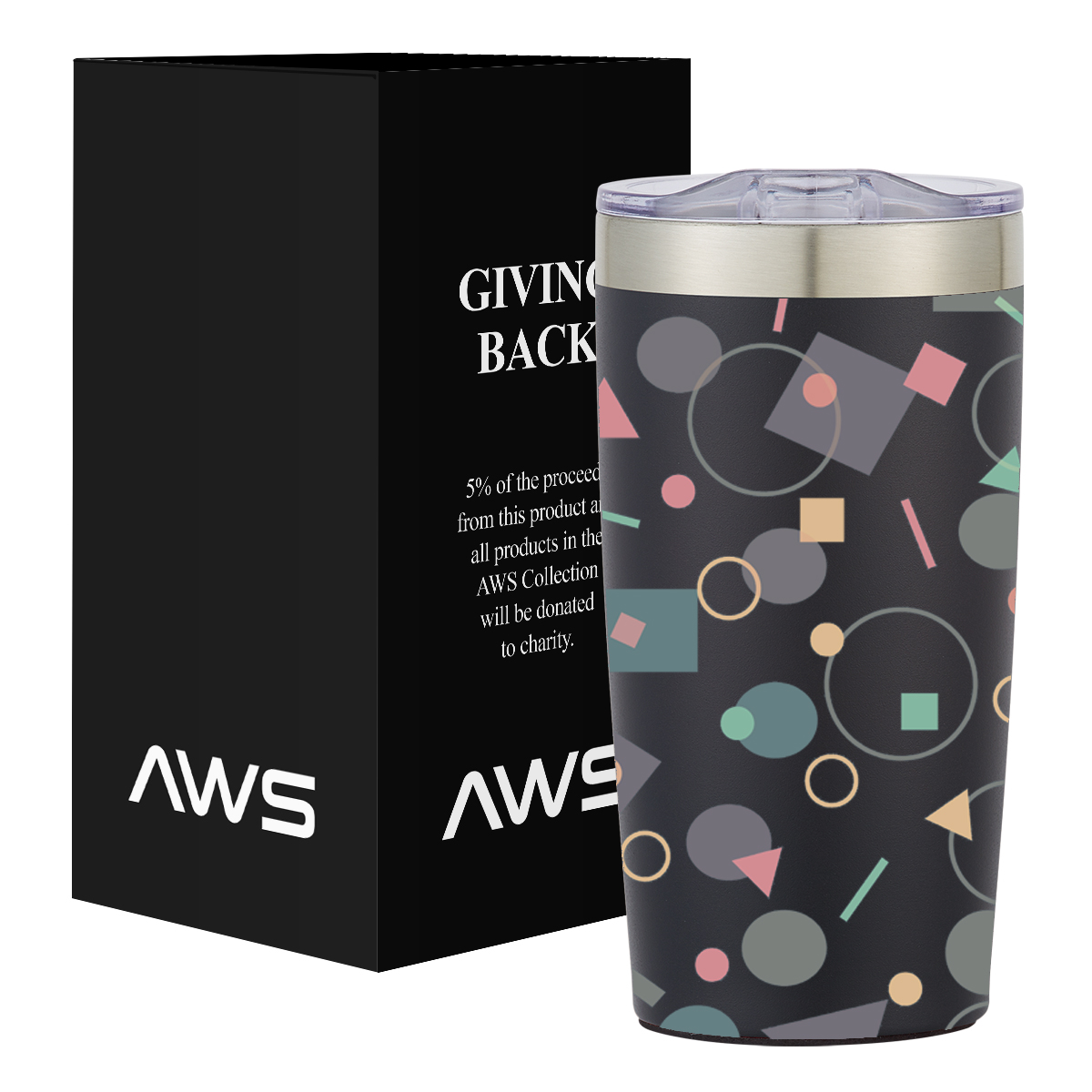 AWS 20 Oz. Full Color Two-Tone Himalayan Tumbler 8