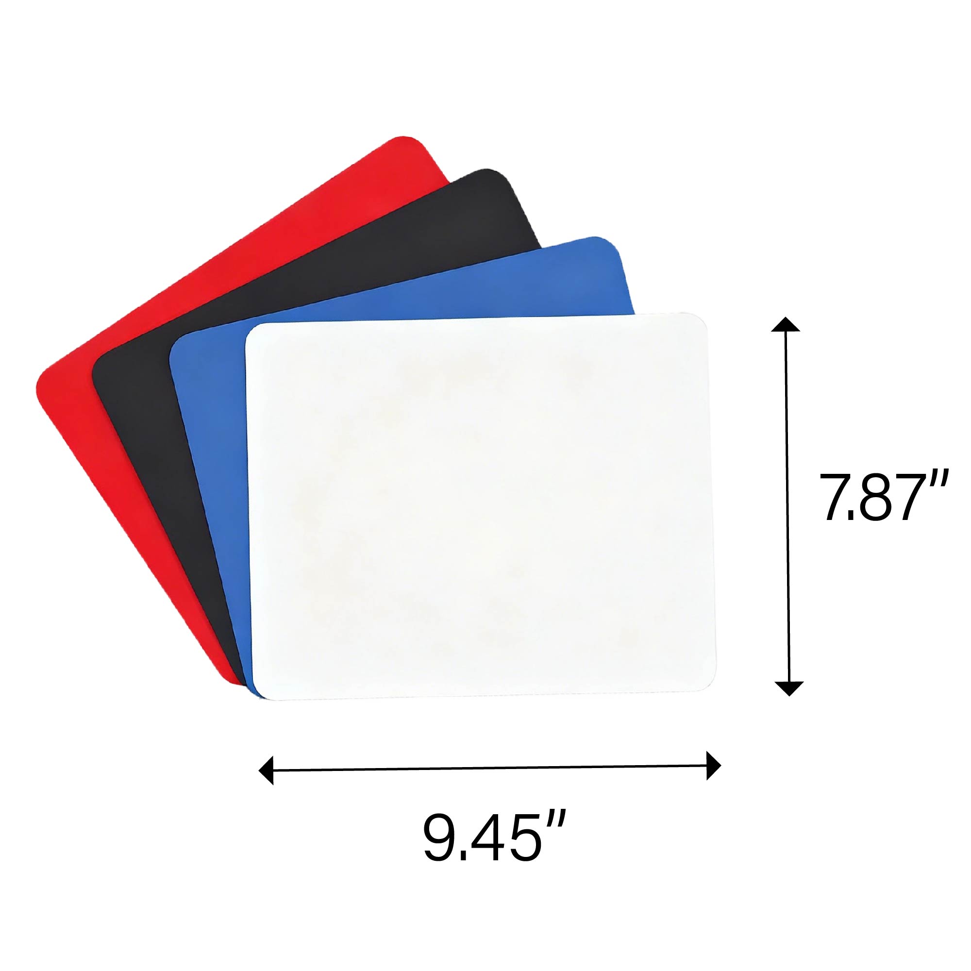 Silent and Smooth Rubber-Backed Mouse Pad 3