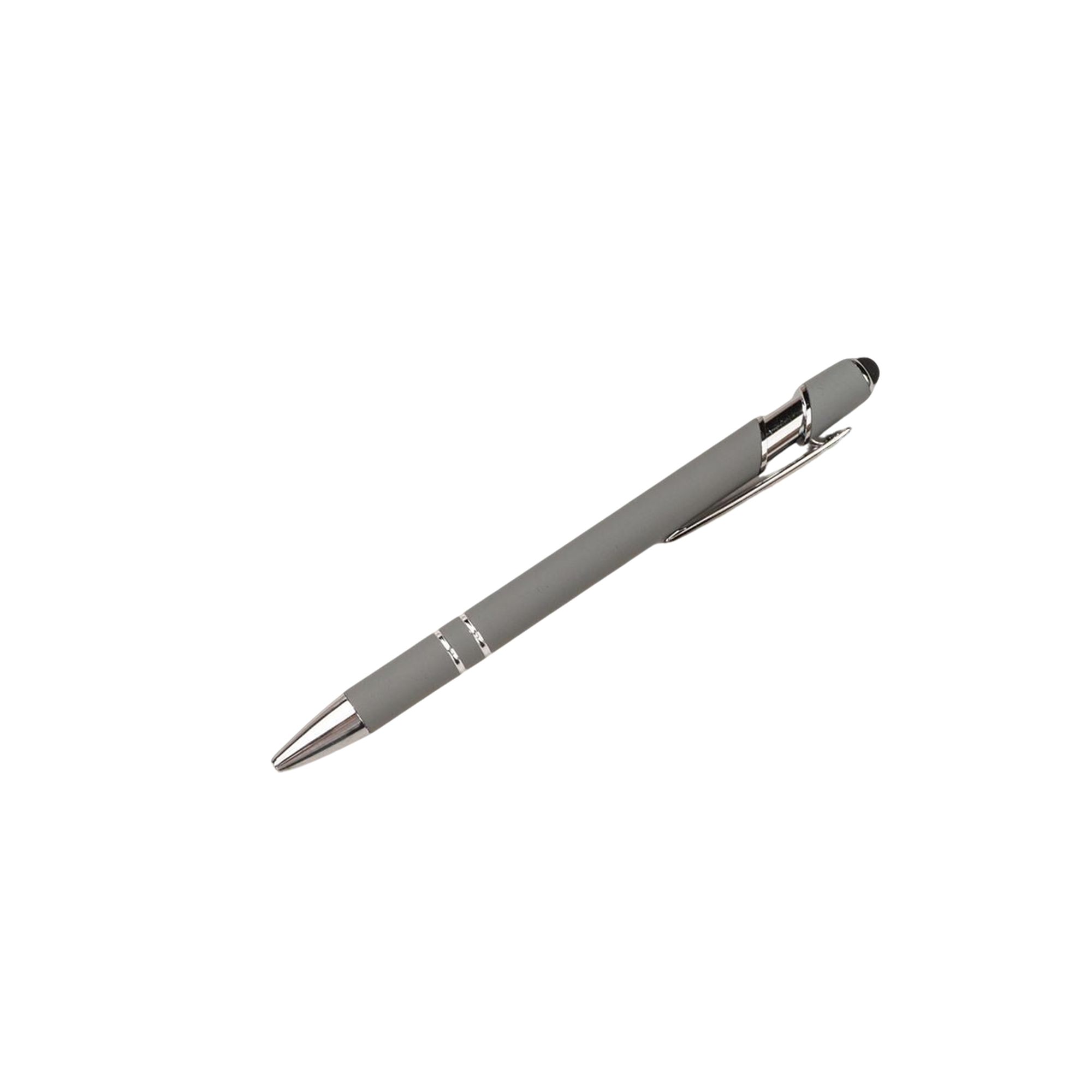 Metal Stylus Ballpoint Pen Dual Tip Click Action 10