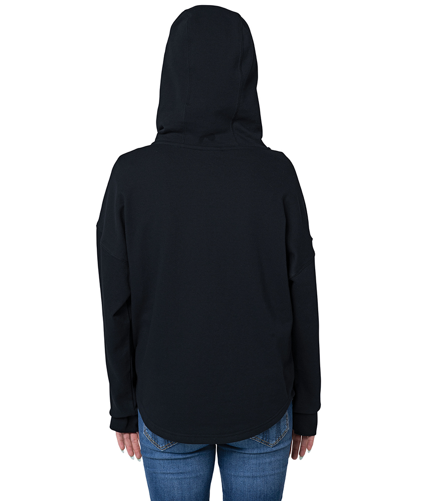 Women's Willow Scallop Hem Hoodie 123
