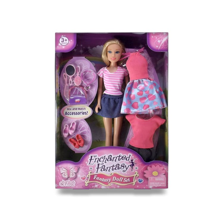 Enchanted Fantasy Fashion Doll Sets - Ages 3+ Accessories 1