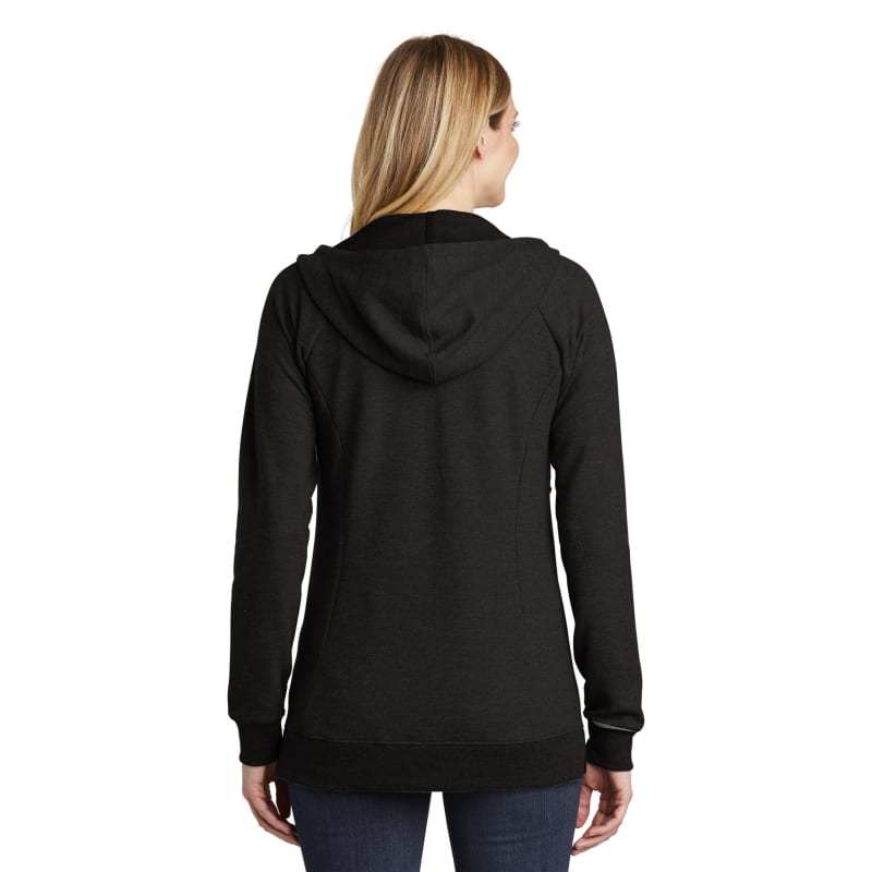 District Women's Perfect Tri French Terry Full-Zip Hoodie. 7