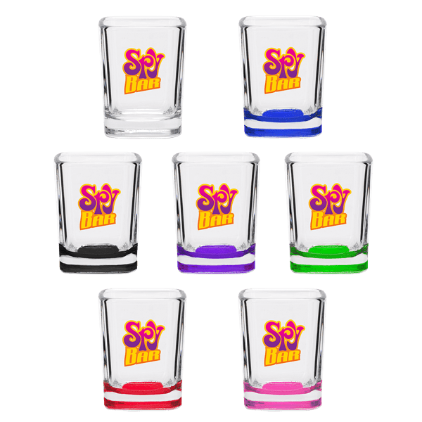 Drink Up 2 oz Square Shot Glass 51