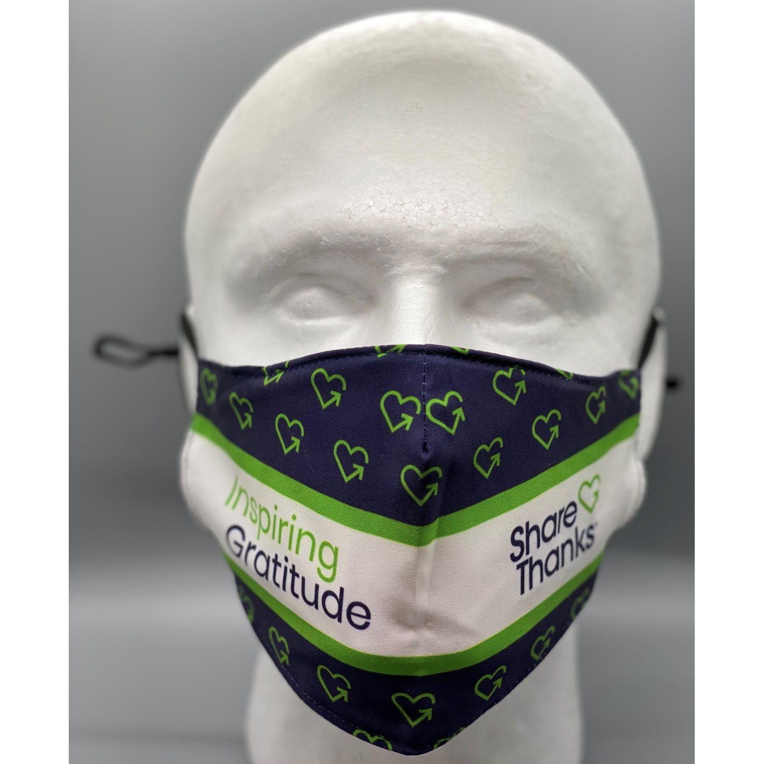 3-Ply Reusable Face Mask w/Adjustable Ear Loops 7