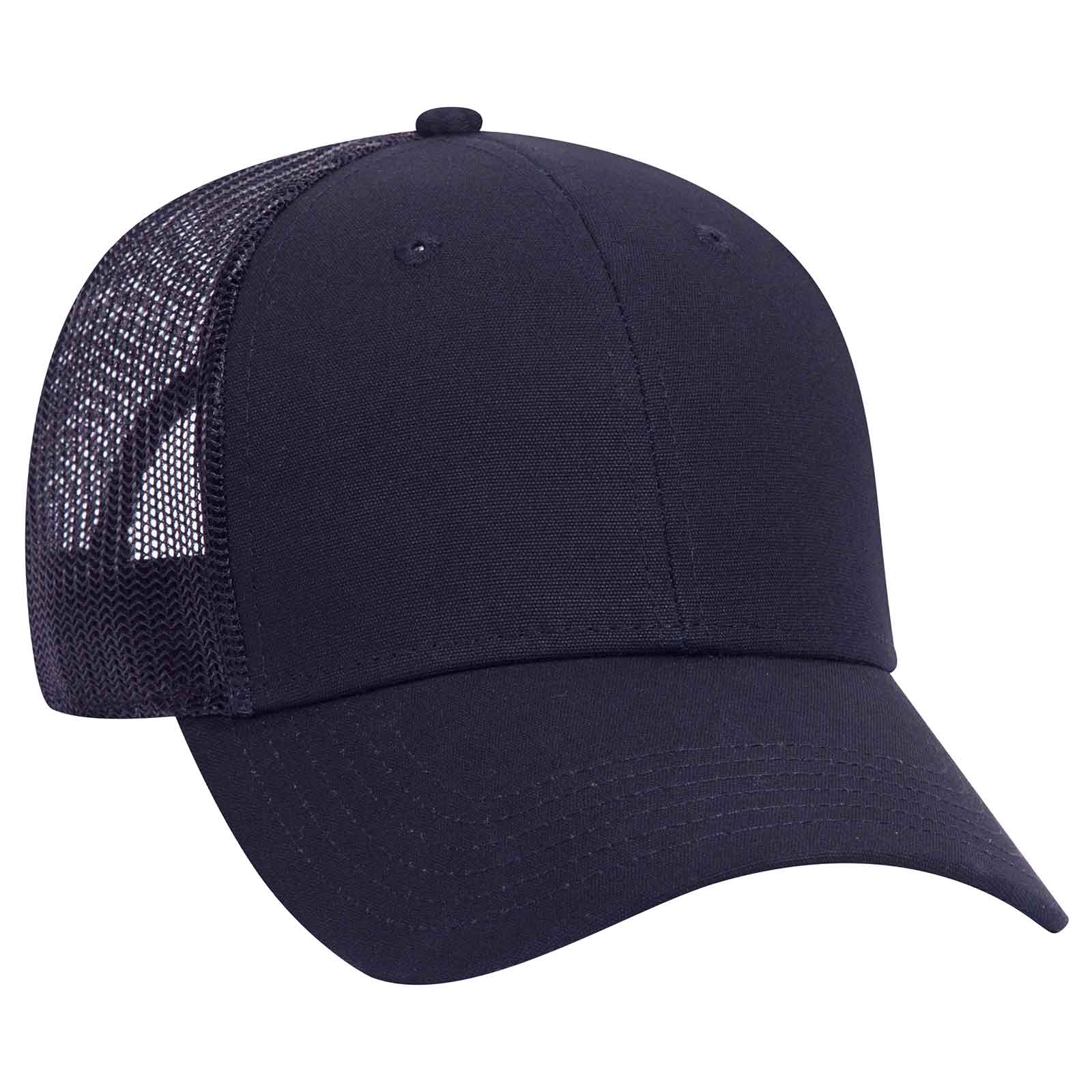 OTTO CAP® 6 Panel Low Profile Mesh Back Trucker Hat 14