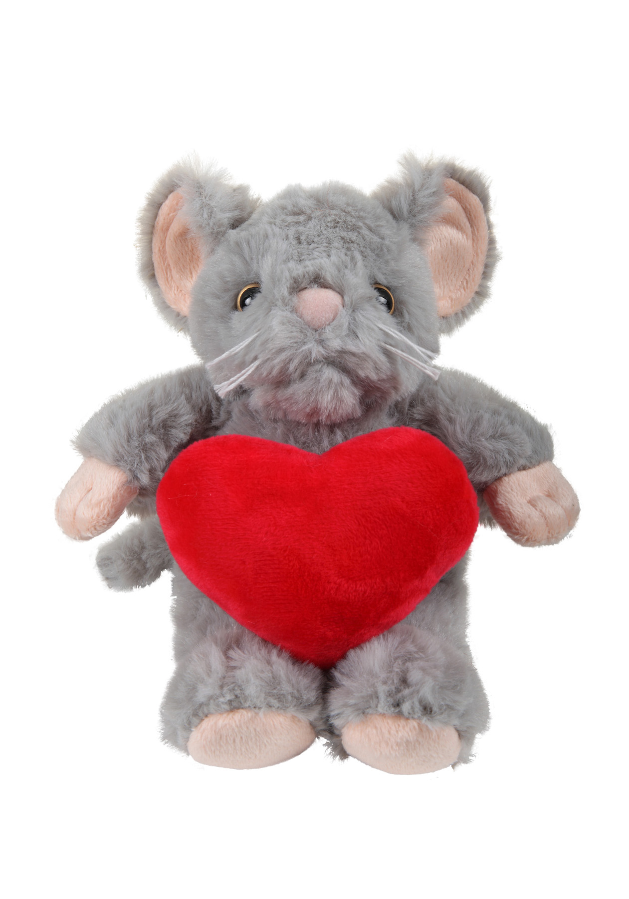 soft plush Mouse with heart