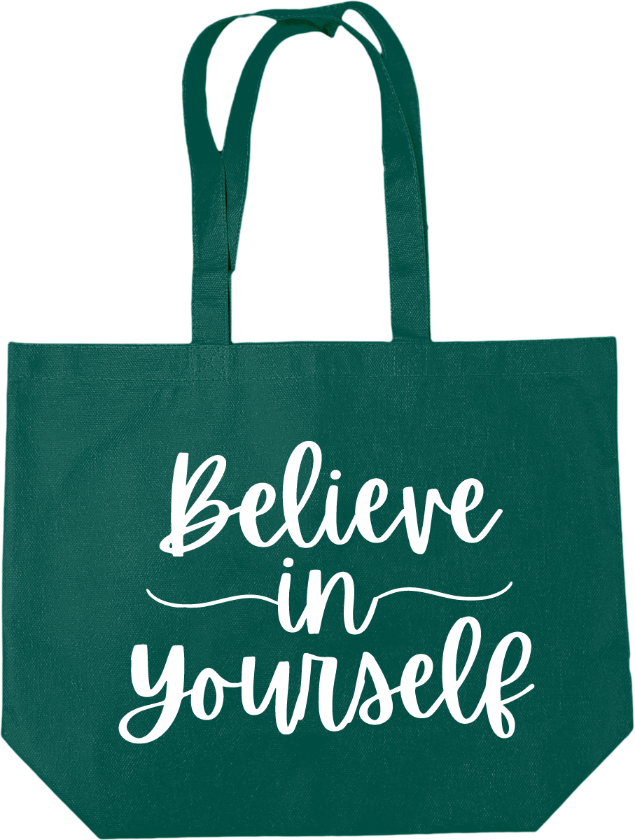 Dark Green Nonwoven Tote Bag Rx