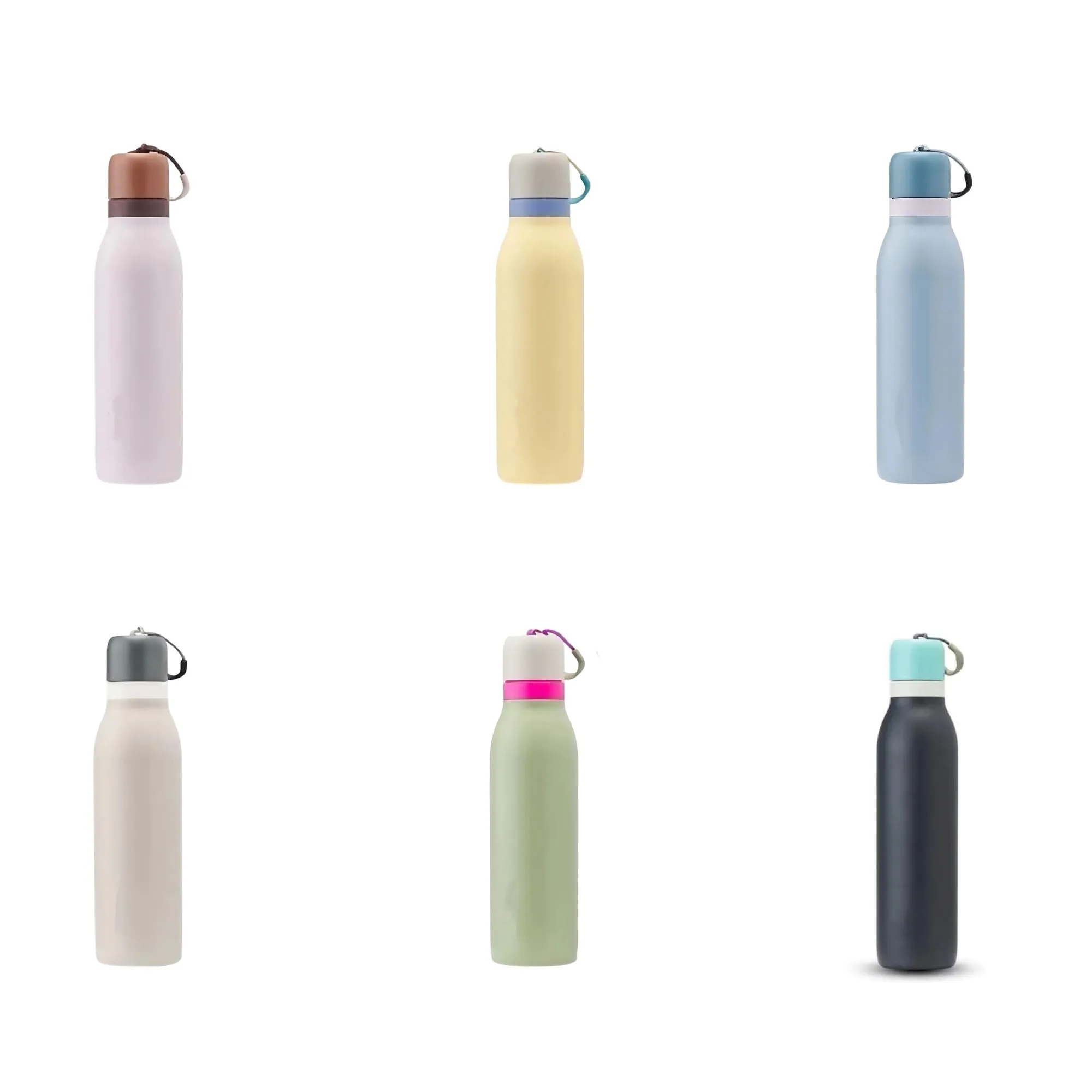 24oz Double Drink Spout Thermos Mug With Straw 4