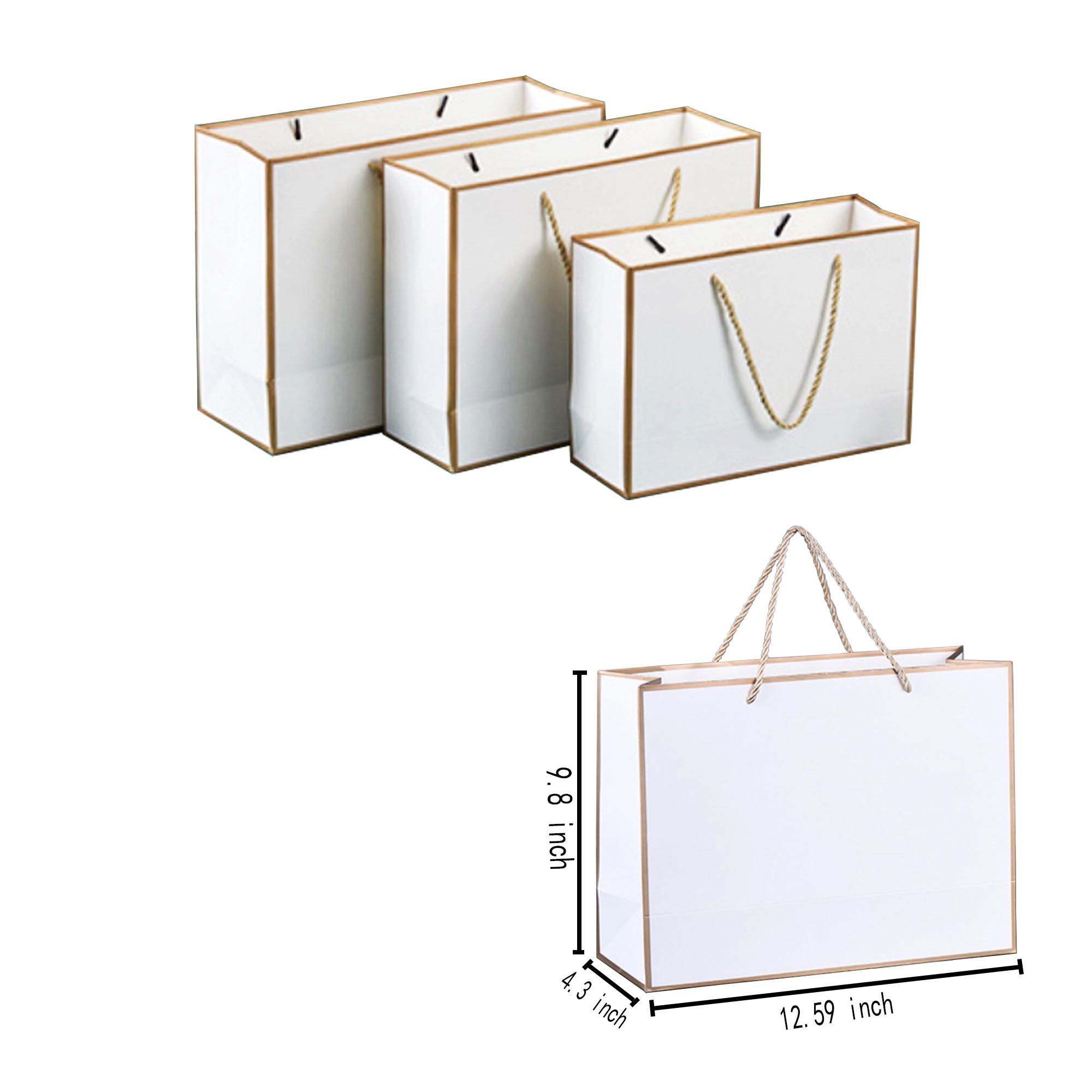 Matte Laminated Paper Bag MOQ 300PCS 2