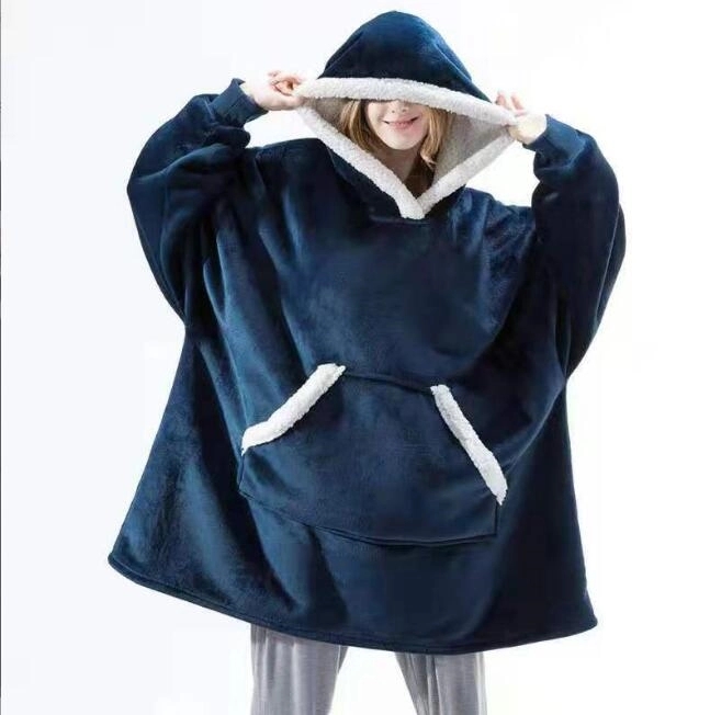 Wearable Sweatshirt Blanket Hoodie 2