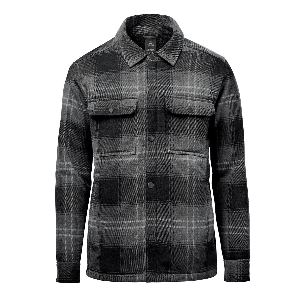 Stormtech Men's Highland Sherpa Lined Plaid Jacket 13