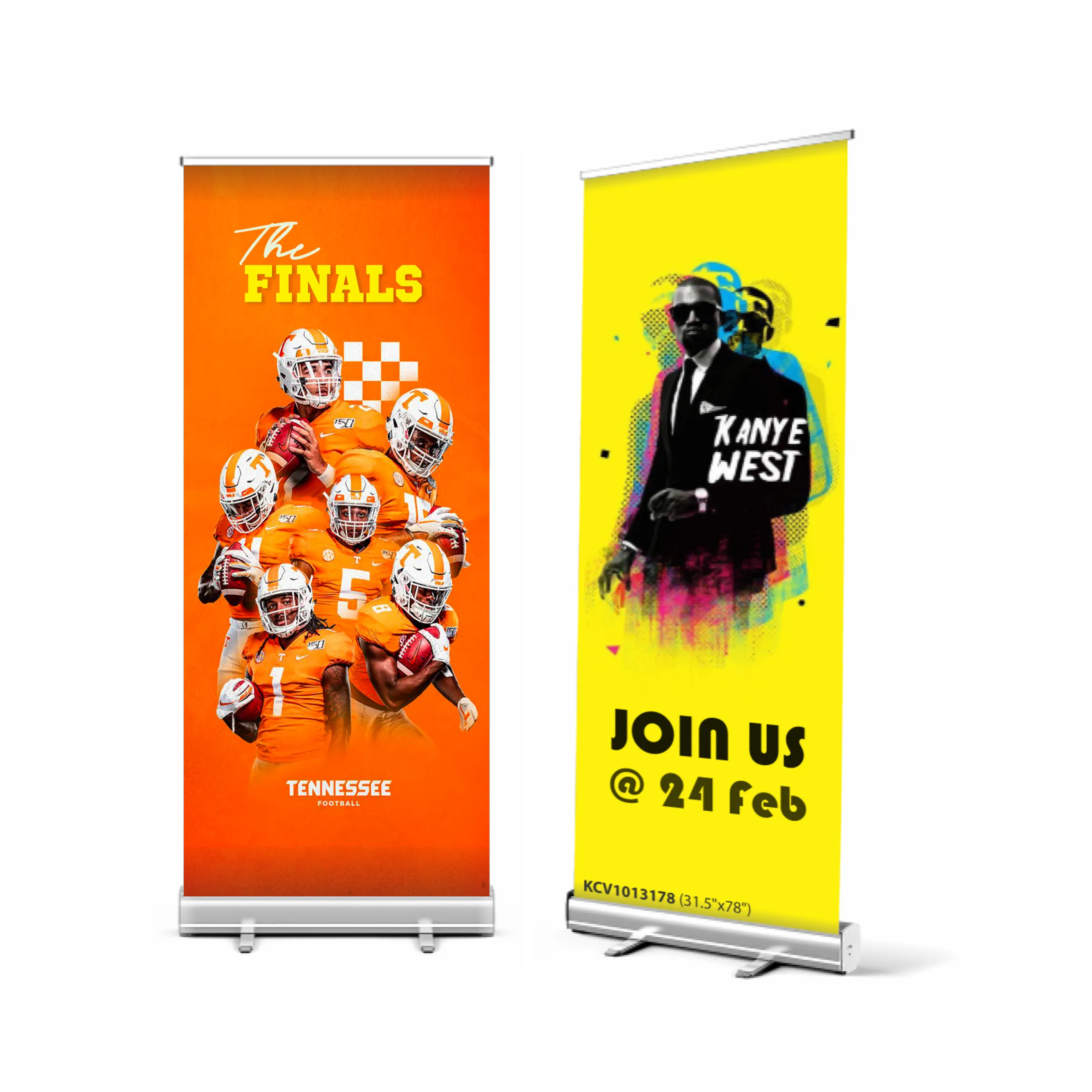31.5" x 78" Standard Retractable Banner Kit/Product Bundle 8