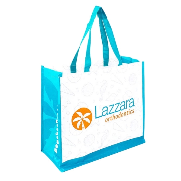 Laminated PP Woven Shopping Tote 9