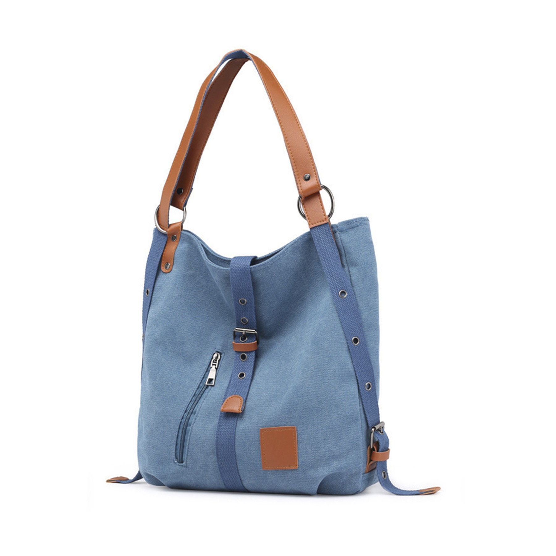 Vintage Canvas Shoulder Shopping Bag 7