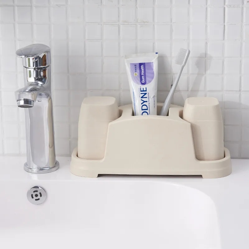 Eco -friendly Bamboo fiber tumbler set 2