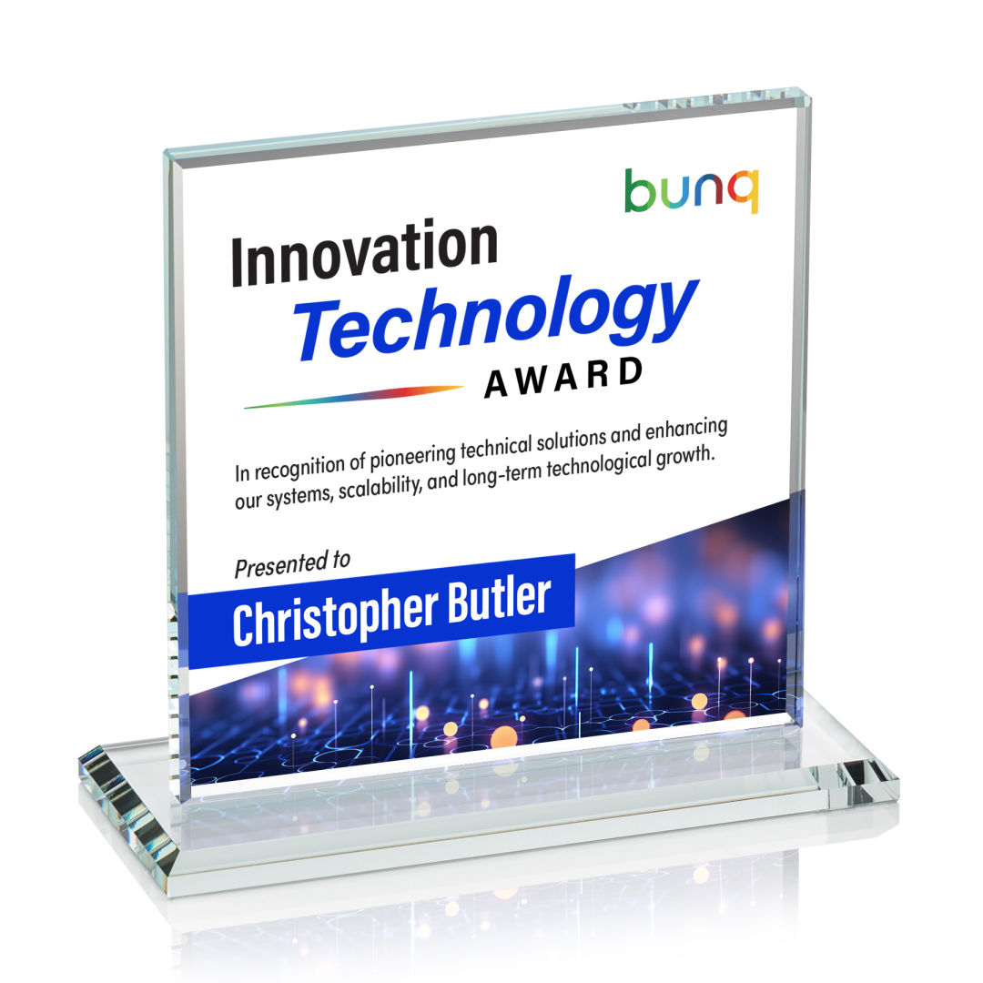 Sahara VividPrint™ Award - Clear