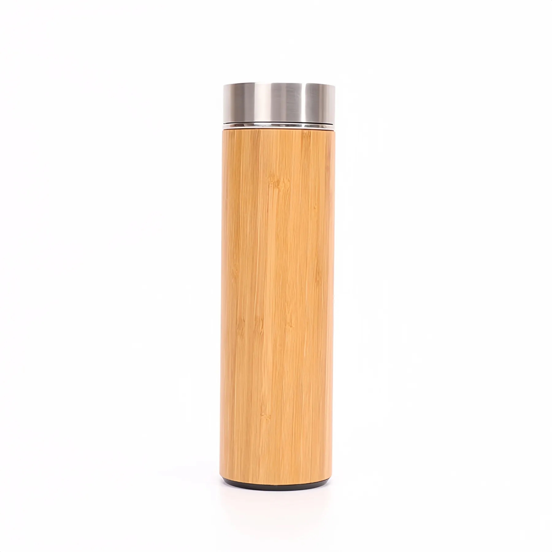 500ml Bamboo Insulate Bottle, custom water bottle with logo imprint 8
