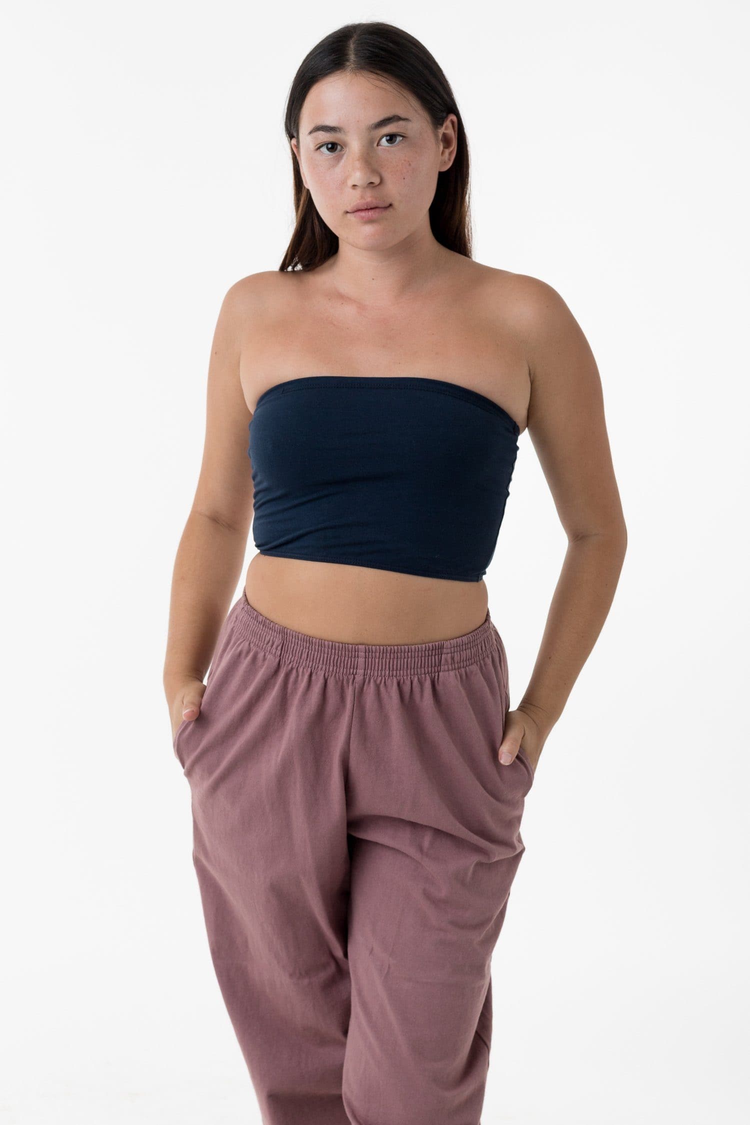 COTTON SPANDEX TUBE TOP 7
