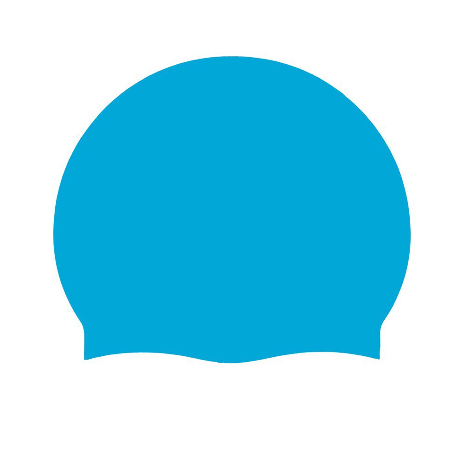 Comfortable Ear Protection Waterproof Silicone Swim Cap 3