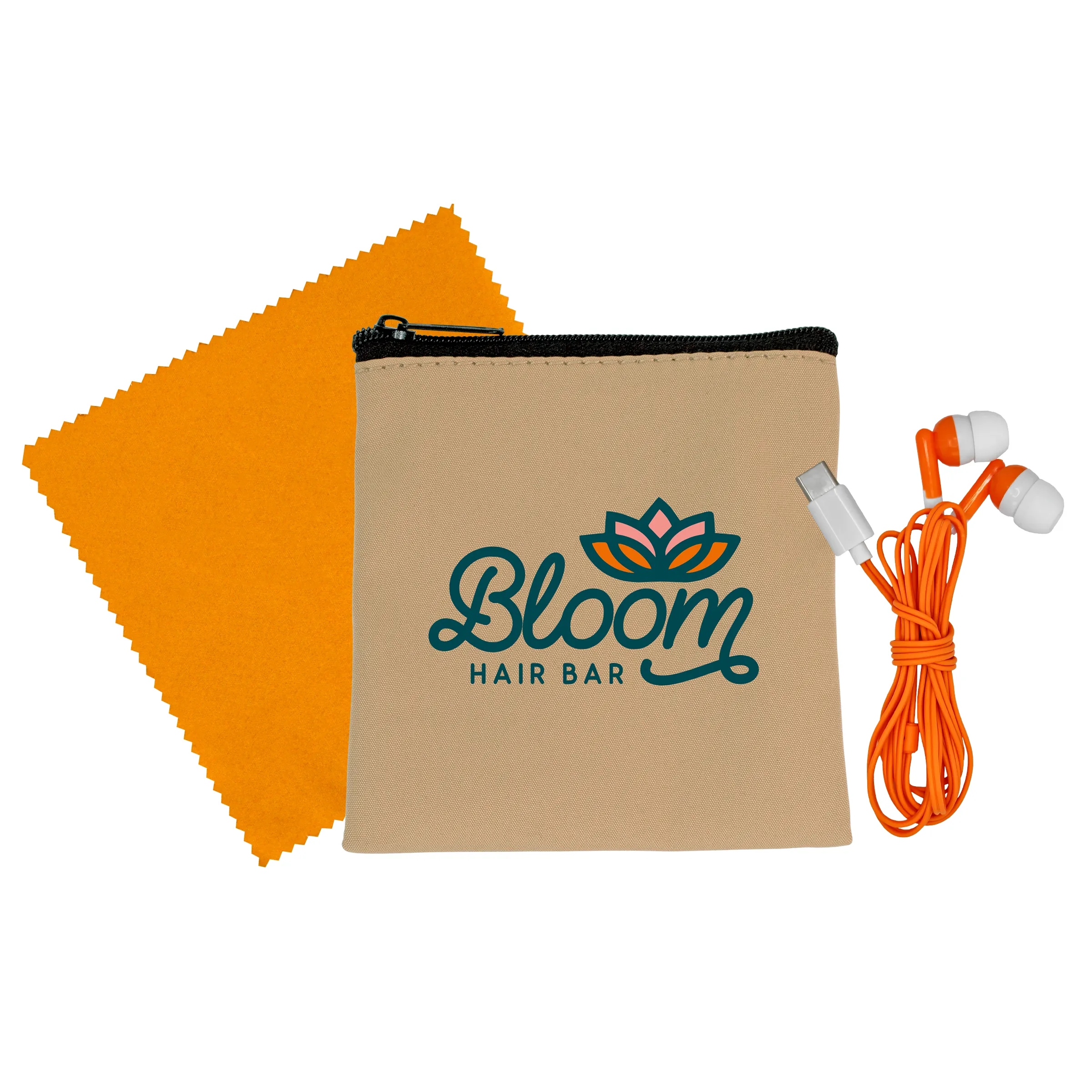 Executive Cloth & Ear Bud Set 16