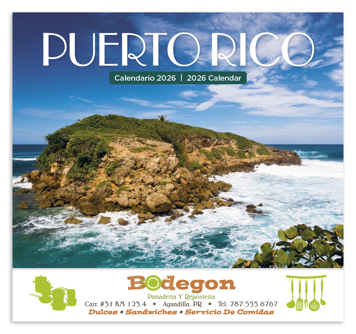 Good Value™ Puerto Rico - Stapled Calendar 17