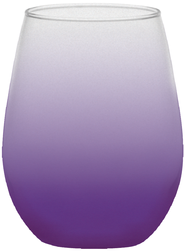 5 oz. Stemless White Wine, custom glassware with logo imprint 8