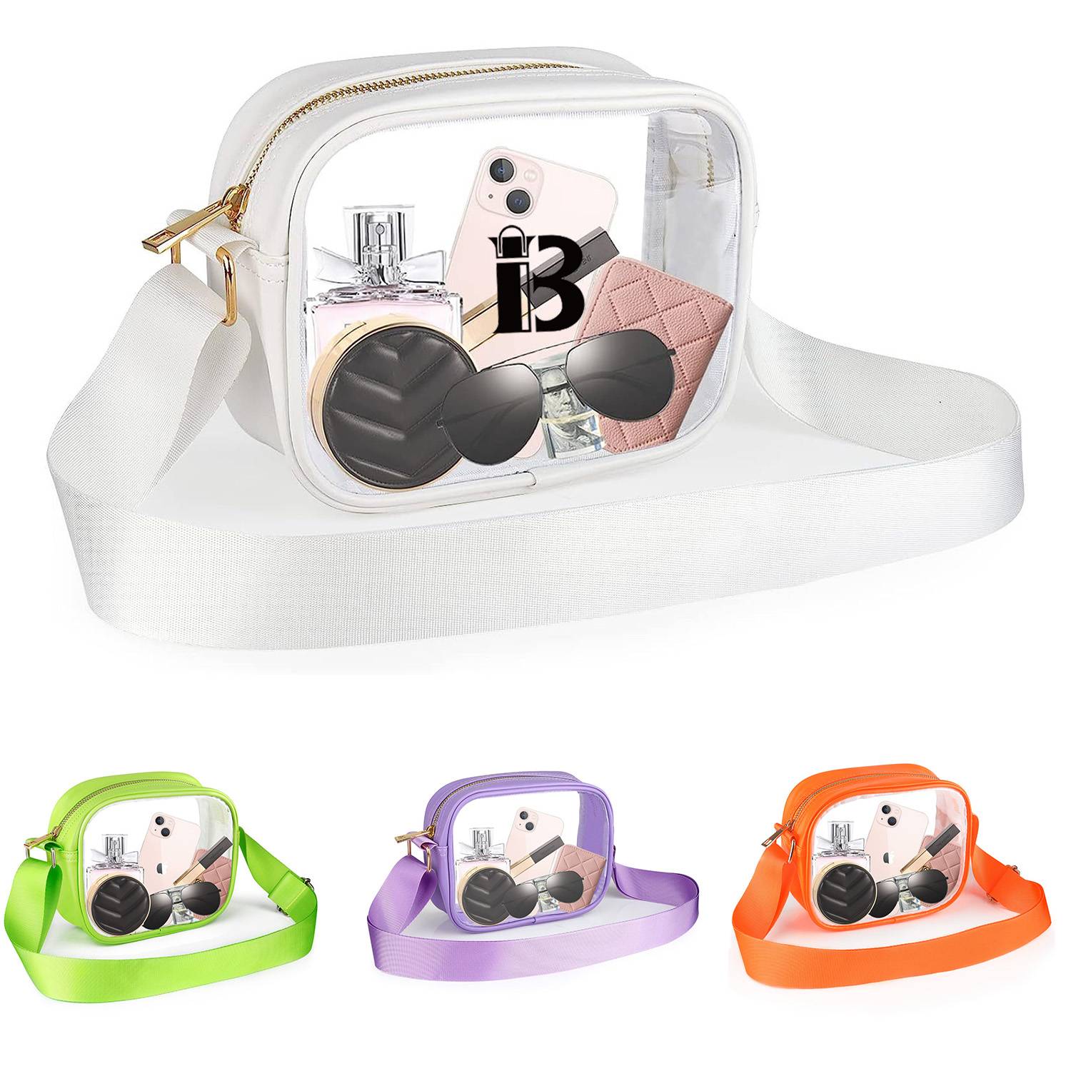 PVC Clear Crossbody Bag