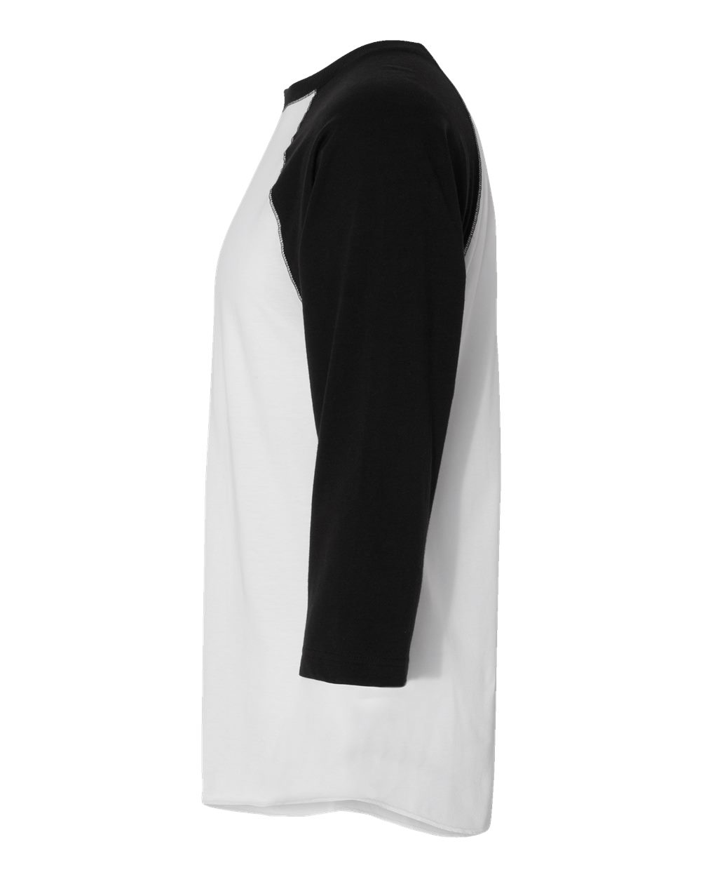 Unisex Baseball Fine Jersey Three-Quarter Sleeve Tee - 6930 5