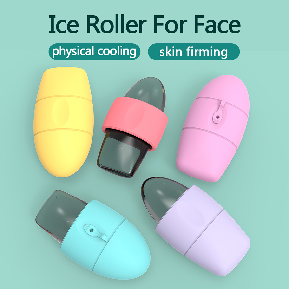 Reusable Ice Face Roller for Skincare & Puffiness Relief 6