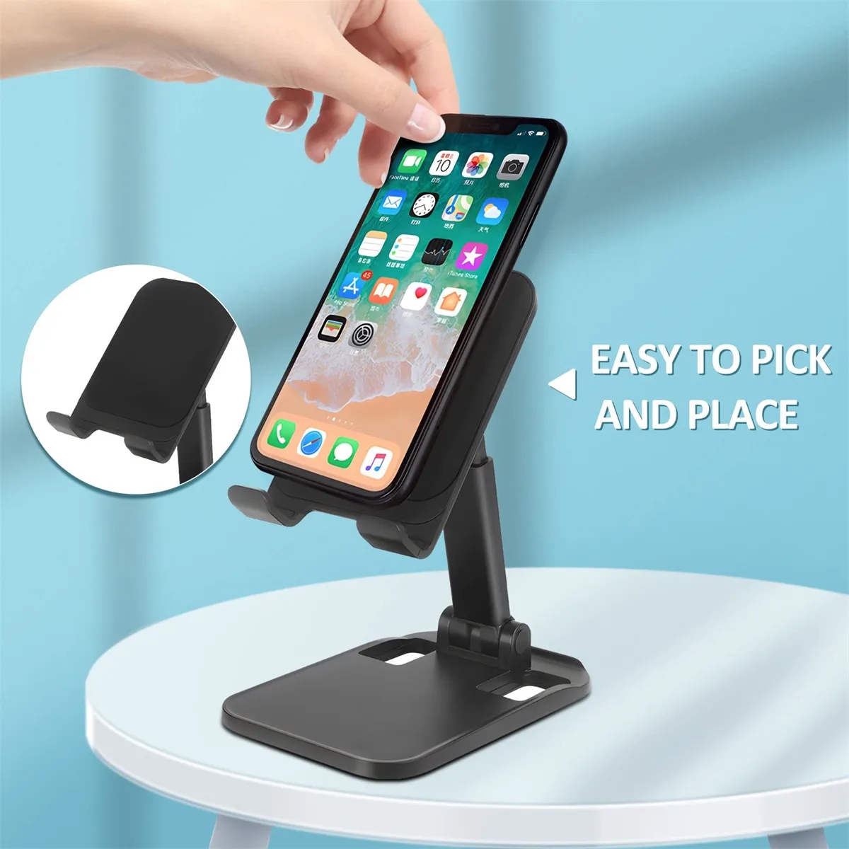 Adjustable Phone Holder Stand 4