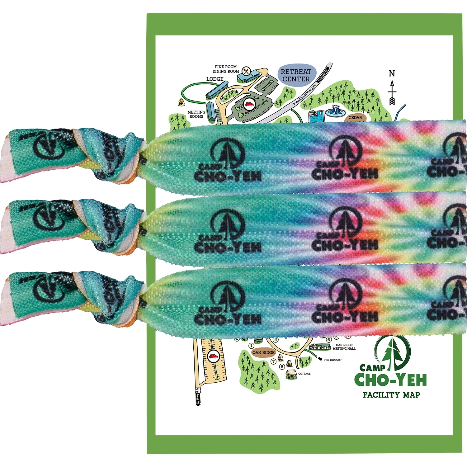 STRETCHY FULL COLOR HAIR TIES 4
