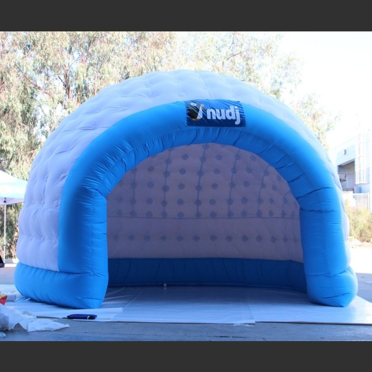 Inflatable Shell Advertising Tent - 10'W x 10'H 4