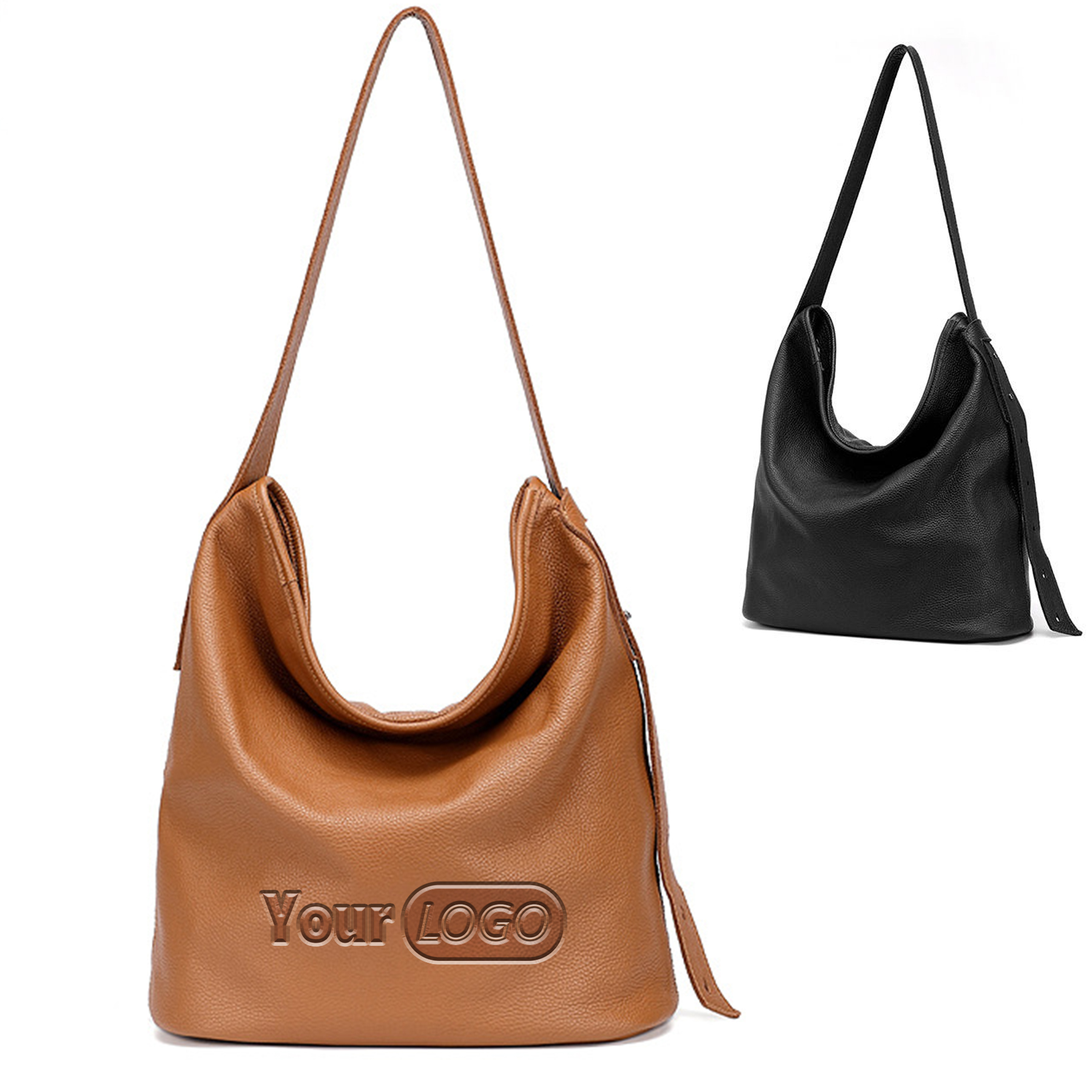 Women's Leather Hobo Shoulder Bag 2