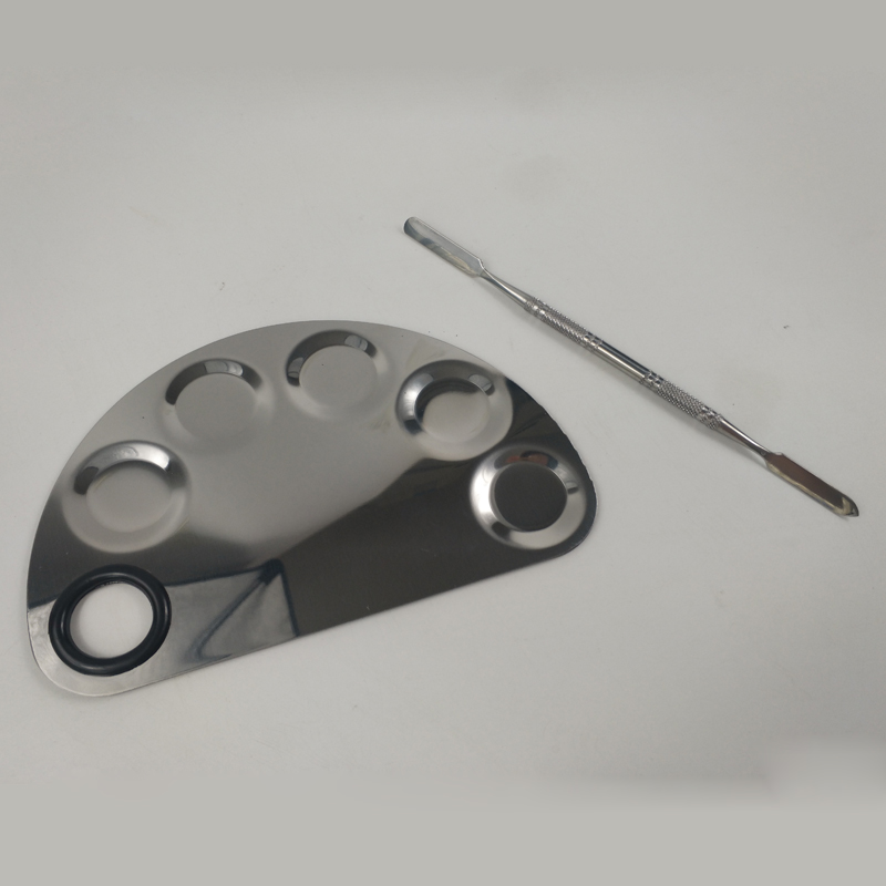 Stainless Steel Palette And Spatula 2