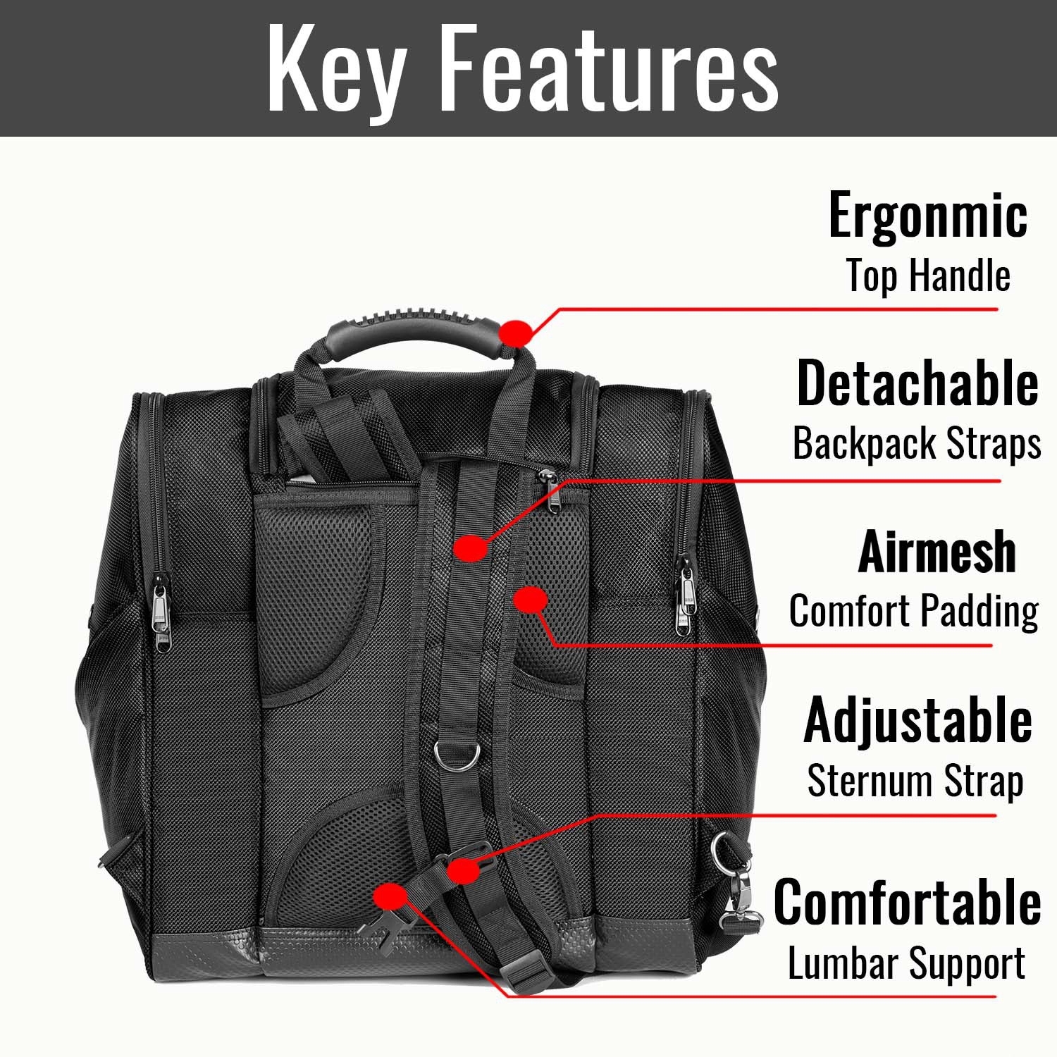 Ski and Snowboard Boots Backpack 7
