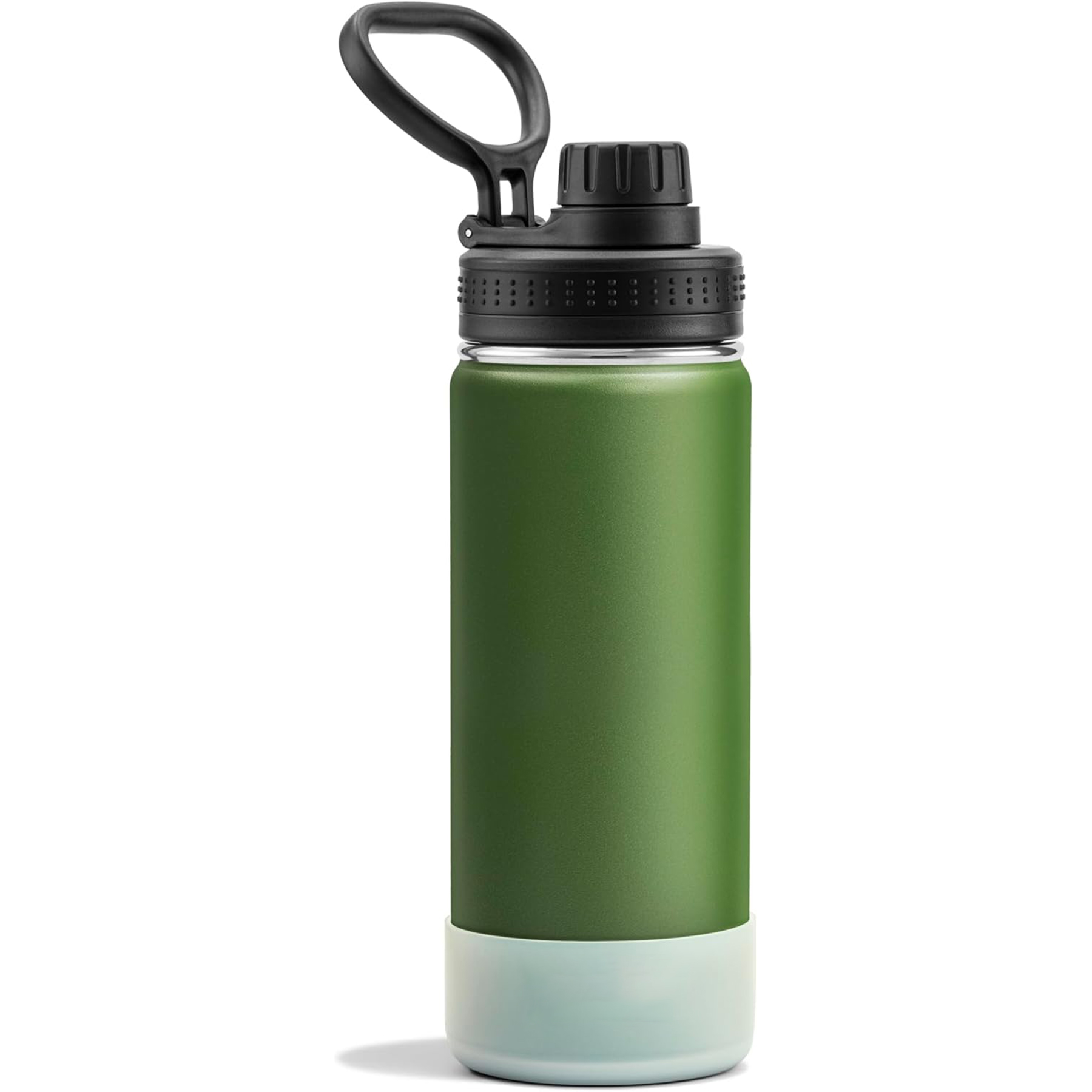 Stainless Steel Insulated Silicone Base Sleeve Water Bottle 4