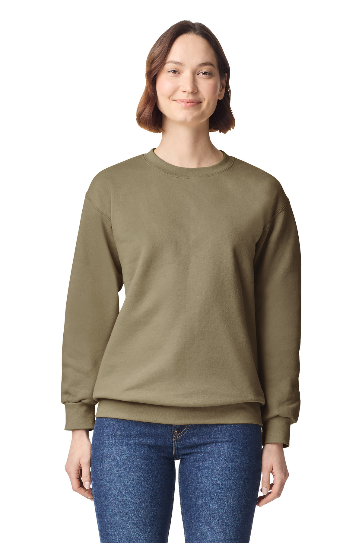 Gildan Hammer Maxweight Crewneck Sweatshirt 19000, custom hoodie or sweatshirt with logo imprint 29