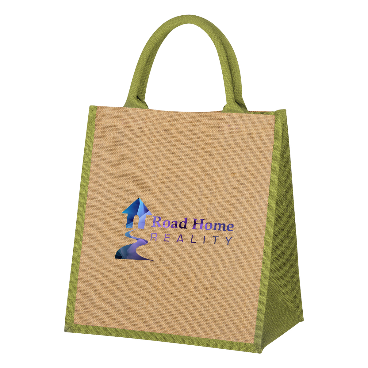 Escape Jute Tote Bag, custom tote bag with logo imprint 12