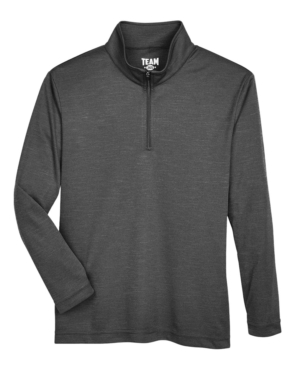 Youth Zone Sonic Heather Performance Quarter-Zip Pullover - TT31HY 33