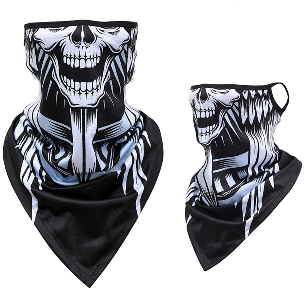Face Bandana With Ear Loops Neck Gaiter 8