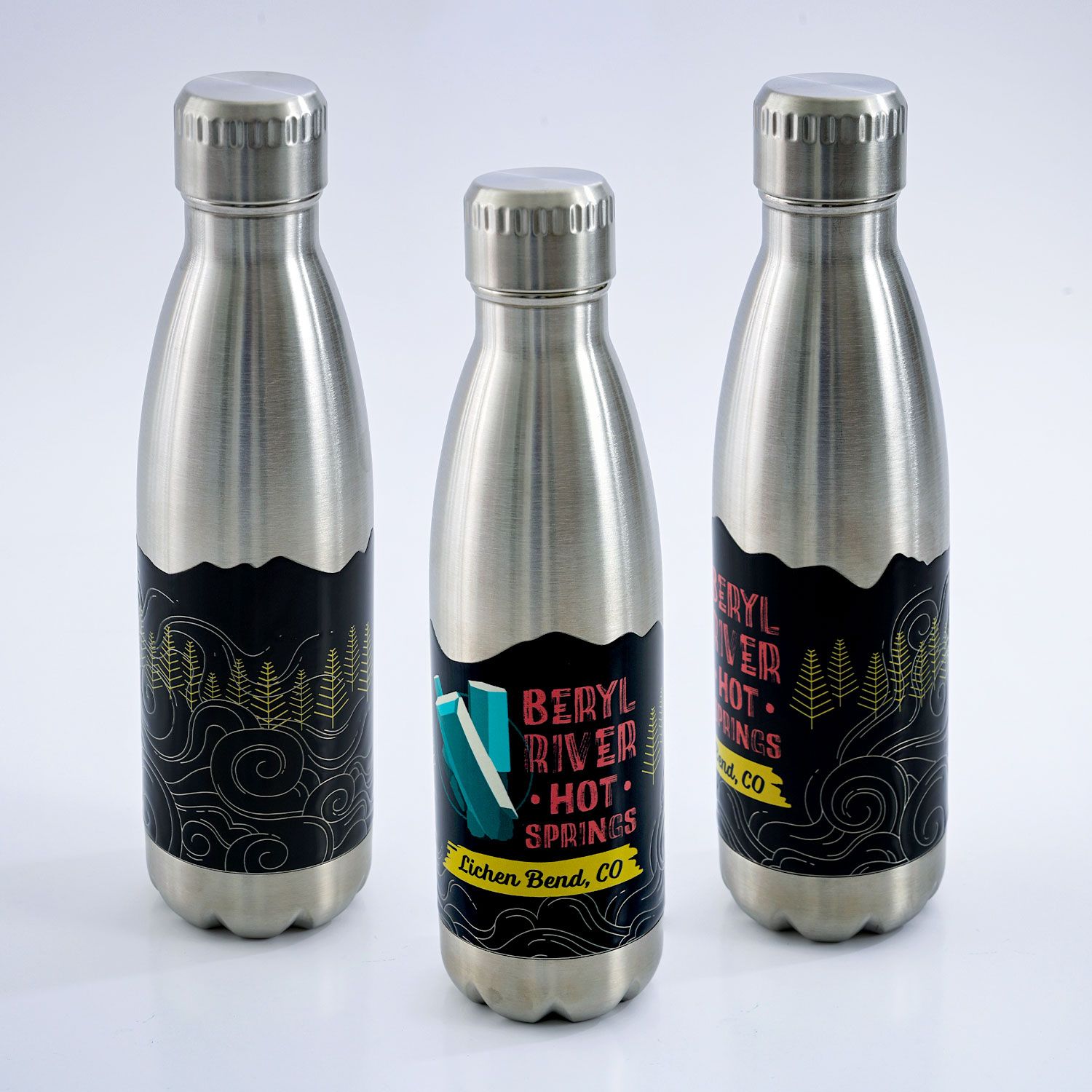 FULL COLOR SARATOGA VOYAGER STAINLESS BOTTLE 17OZ