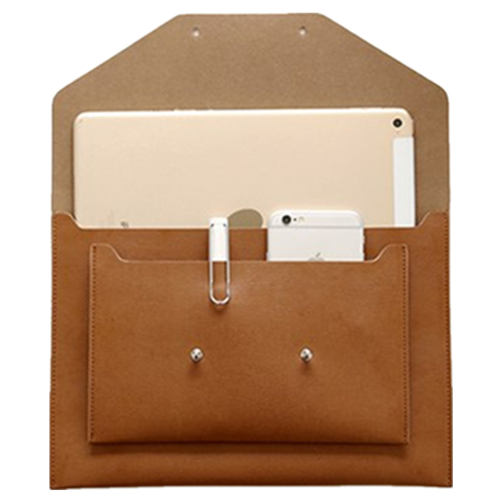 Leather Tablet Pouch iPad Laptop Case 4