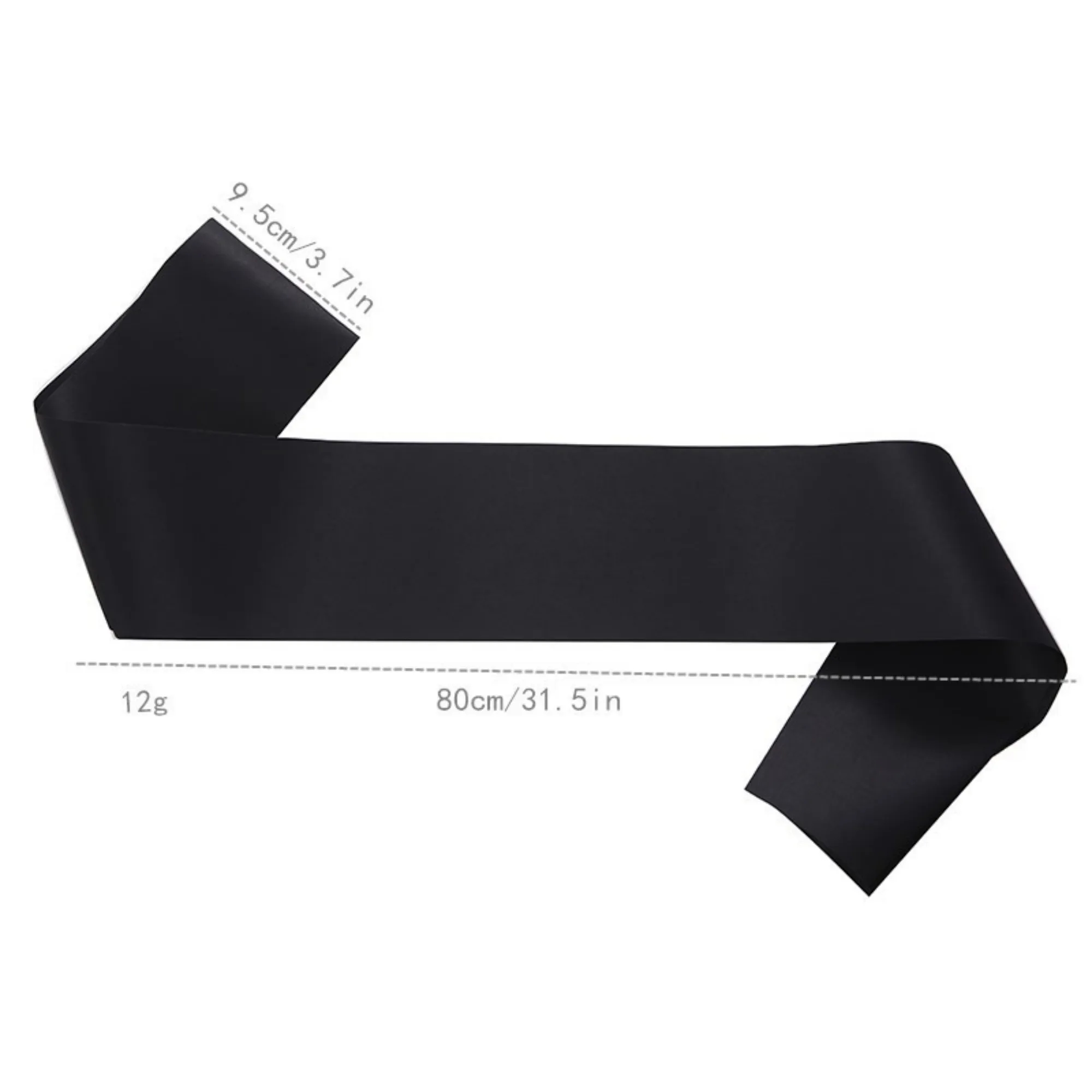 Multicolor Sash Plain Satin 10