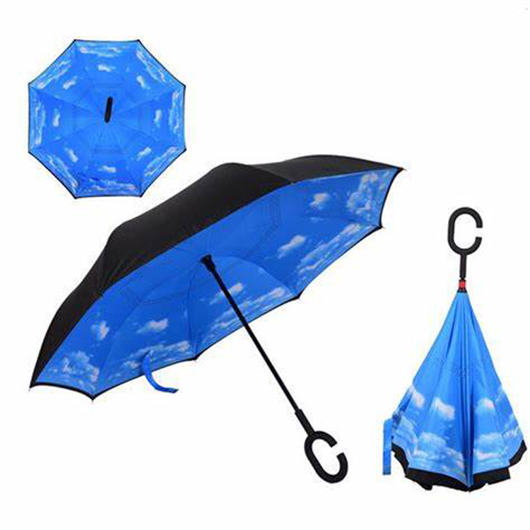 C Handle Reverse Umbrella 3