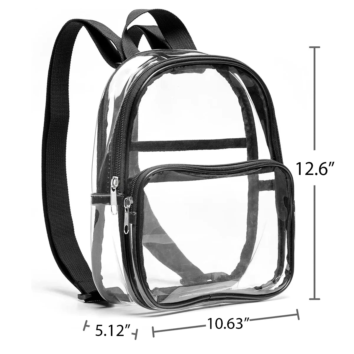 Clear Mini Backpack Stadium Approved Lightweight Waterproof 7