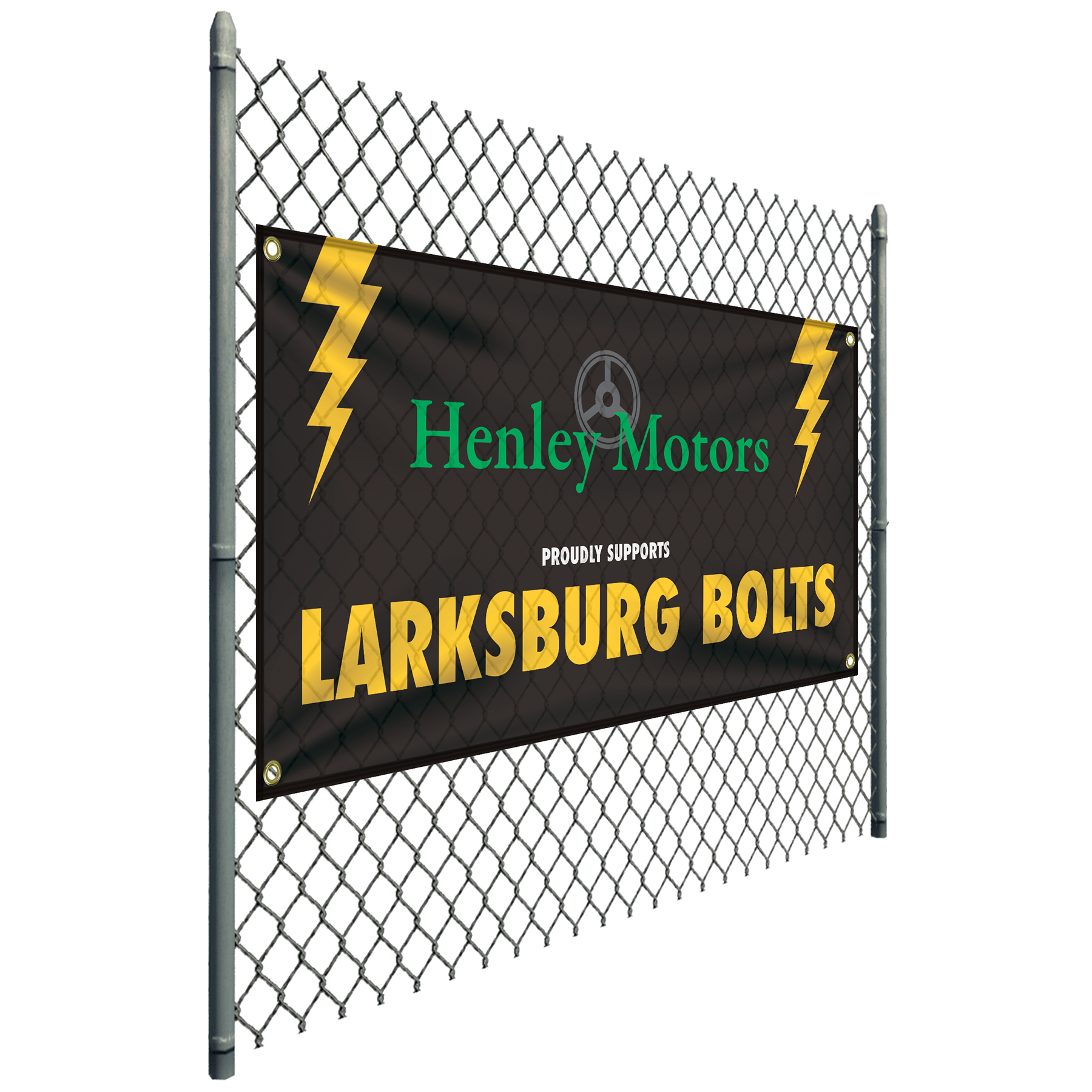 3' x 6' Custom Knitted Polyester Banner 9